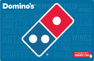 dominos gift card