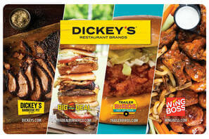 dickey's restaurant gift card