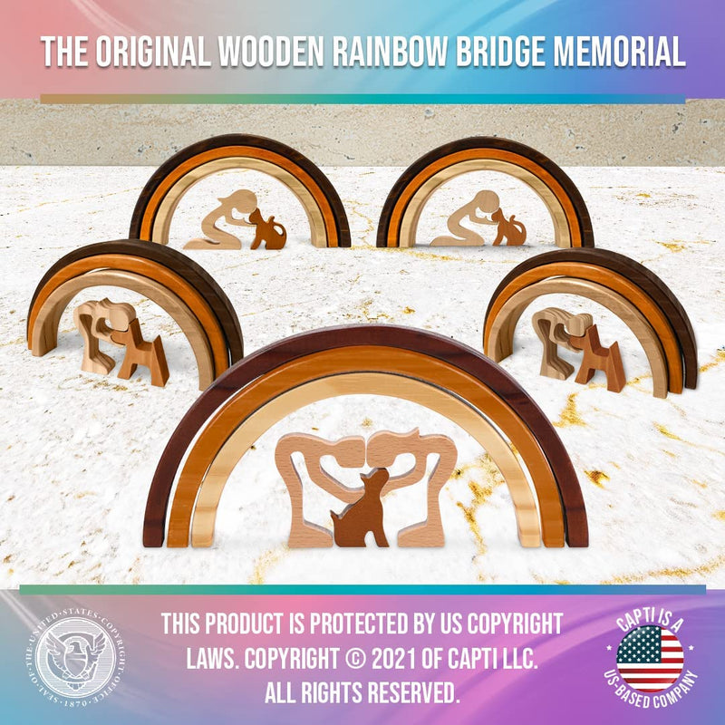 Rainbow Bridge Cat Memorial Gift 